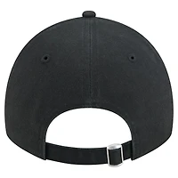 Men's New Era  Black San Antonio Spurs Team 9TWENTY Adjustable Hat
