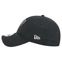 Men's New Era  Black San Antonio Spurs Team 9TWENTY Adjustable Hat