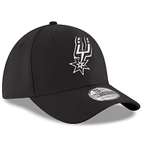 Casquette Flex 39THIRTY classique San Antonio Spurs Team New Era pour homme, noire