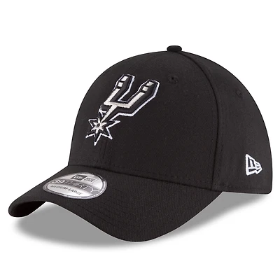 Casquette Flex 39THIRTY classique San Antonio Spurs Team New Era pour homme, noire
