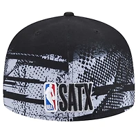 Casquette ajustée noire San Antonio Spurs Tip-Off 59FIFTY de New Era pour homme