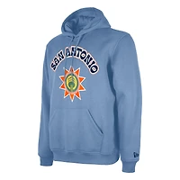 Sweat à capuche bleu clair San Antonio Spurs 2024/25 City Edition pour homme New Era