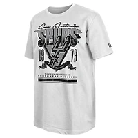 T-shirt oversize San Antonio Spurs Sport Classics blanc New Era pour homme