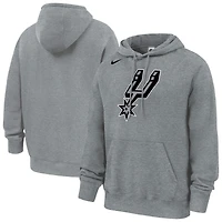 Men's Nike Gray San Antonio Spurs Core Club Fleece Hoodie
