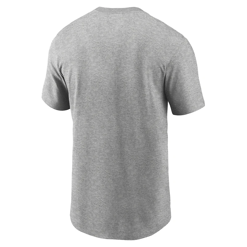 Men's Nike Gray San Antonio Spurs Logo Core T-Shirt