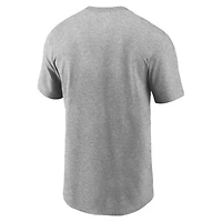 Men's Nike Gray San Antonio Spurs Logo Core T-Shirt