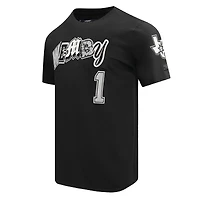 Men's Pro Standard Victor Wembanyama Black San Antonio Spurs City Ransom T-Shirt
