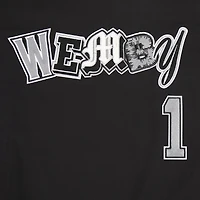 Men's Pro Standard Victor Wembanyama Black San Antonio Spurs City Ransom T-Shirt