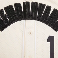 Haut boutonné en maille triple ton sur Pro Standard Victor Wembanyama San Antonio Spurs pour hommes