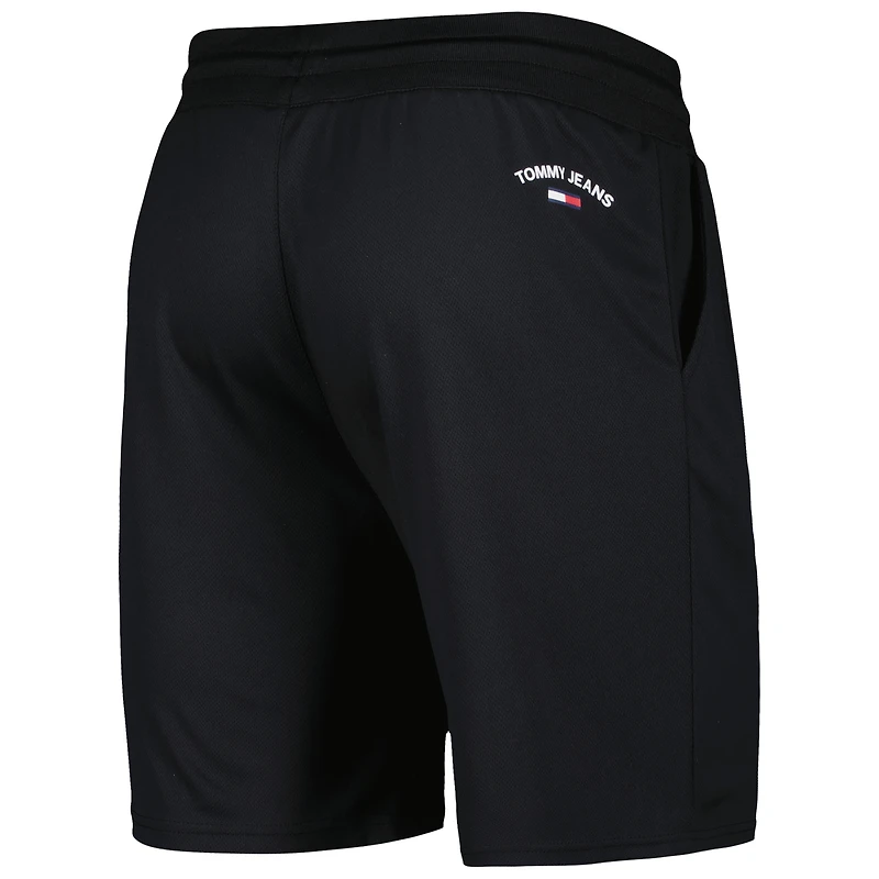 Tommy Jeans Homme Noir San Antonio Spurs Mike Mesh Basketball Shorts