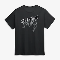 T-shirt noir Victor Wembanyama San Antonio Spurs Hustle pour homme, avec nom et numéro