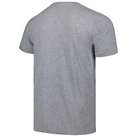 T-shirt à trois mélanges Caricature San Antonio Spurs Victor Wembanyama gris pour homme