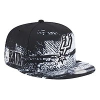 Casquette Snapback noire New Era San Antonio Spurs Tip-Off 9FIFTY