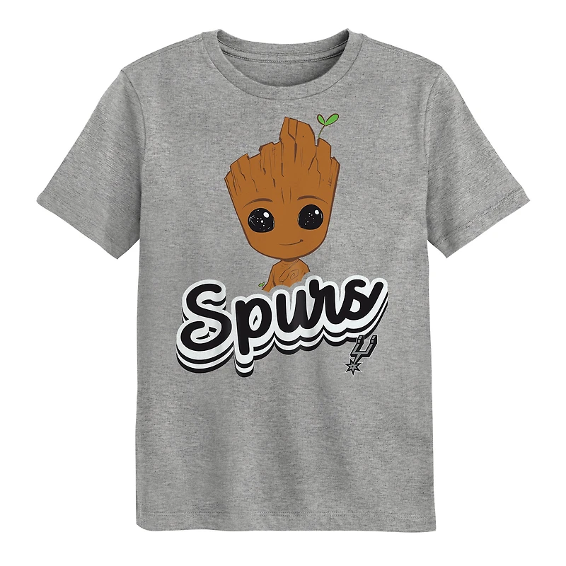 Preschool San Antonio Spurs Two-Piece Guardians Of The Galaxy T-Shirt Set