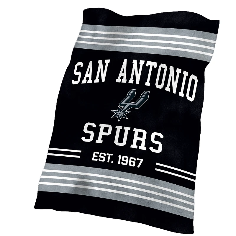 Couverture en peluche colorblock San Antonio Spurs 60'' x 70''