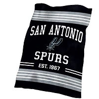 Couverture en peluche colorblock San Antonio Spurs 60'' x 70''