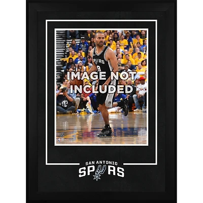 Cadre vertical de luxe San Antonio Spurs 16'' x 20'' avec logo de l'équipe