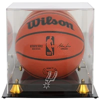 San Antonio Spurs Golden Classic Team Logo Basketball Display Case