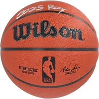 V106832 SPURS Stephon Castle San Antonio Spurs Ballon de basket-ball Wilson Authentic Series intérieur/extérieur dédicacé avec inscription « 2025 ROY » Stephon Castle AUT BASKETBALL 45911 AUTBALBSK BKLLCA0021 #1