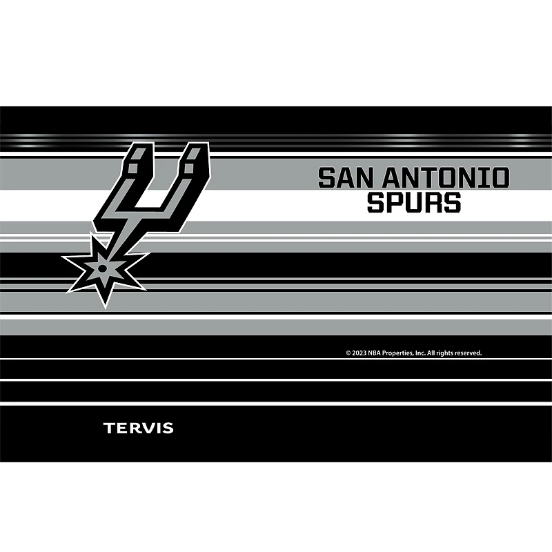 Tervis San Antonio Spurs 30oz. Gobelet à rayures Hype