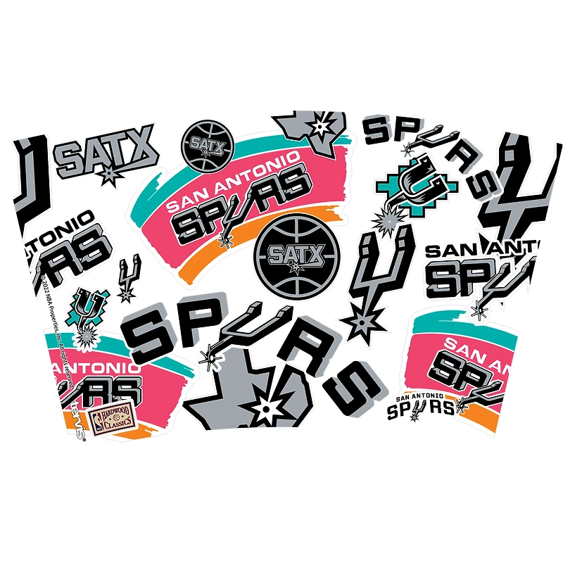 Tervis San Antonio Spurs paquet de quatre 16oz. Ensemble de gobelets classiques