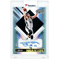 Tim Duncan San Antonio Spurs Autographed 2024-25 Panini Hoops Tribute #297 #2/10 Card