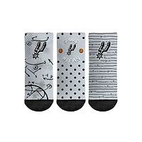 Toddler Rock Em Socks San Antonio Spurs #1 Fan 3-Pack Crew Socks Set