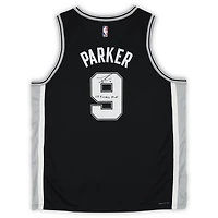 Tony Parker San Antonio Spurs Autographed Black Nike Icon Swingman Jersey with "07 Finals MVP" Inscription