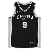 Tony Parker San Antonio Spurs Autographed Black Nike Icon Swingman Jersey with "HOF 23" Inscription
