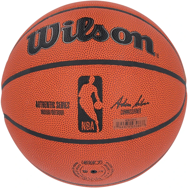 Tony Parker San Antonio Spurs Autographed Wilson Authentic Series Indoor/Outdoor Basketball 
