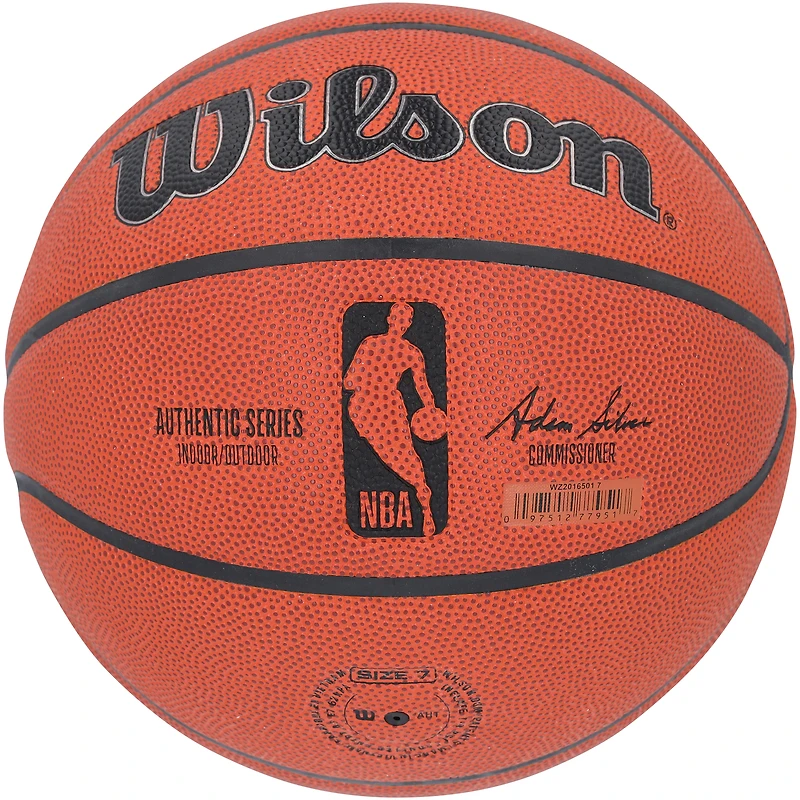 Tony Parker San Antonio Spurs Autographed Wilson Authentic Series Indoor/Outdoor Basketball with "4x NBA Champ" Inscription