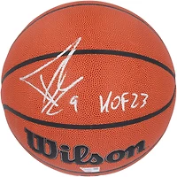 Ballon de basket-ball d'intérieur/extérieur Wilson Authentic Series autographié par Tony Parker des San Antonio Spurs avec inscription « HOF 23 »