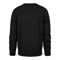 Unisex '47  Black San Antonio Spurs Brush By Headline Crewneck Sweatshirt
