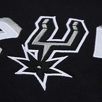 Unisex Mitchell & Ness Black San Antonio Spurs Vintage Heavyweight Hoodie