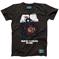 Unisex NBALab x Hyperfly Heather Black San Antonio Spurs Year of the Snake Lunar New Collection T-Shirt