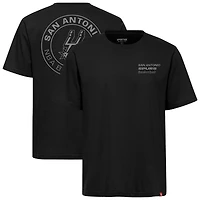 Unisex Sportiqe  Black San Antonio Spurs Duke Premium T-Shirt