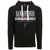 Unisex Sportiqe Black San Antonio Spurs Olsen Russell Tri-Blend Hoodie
