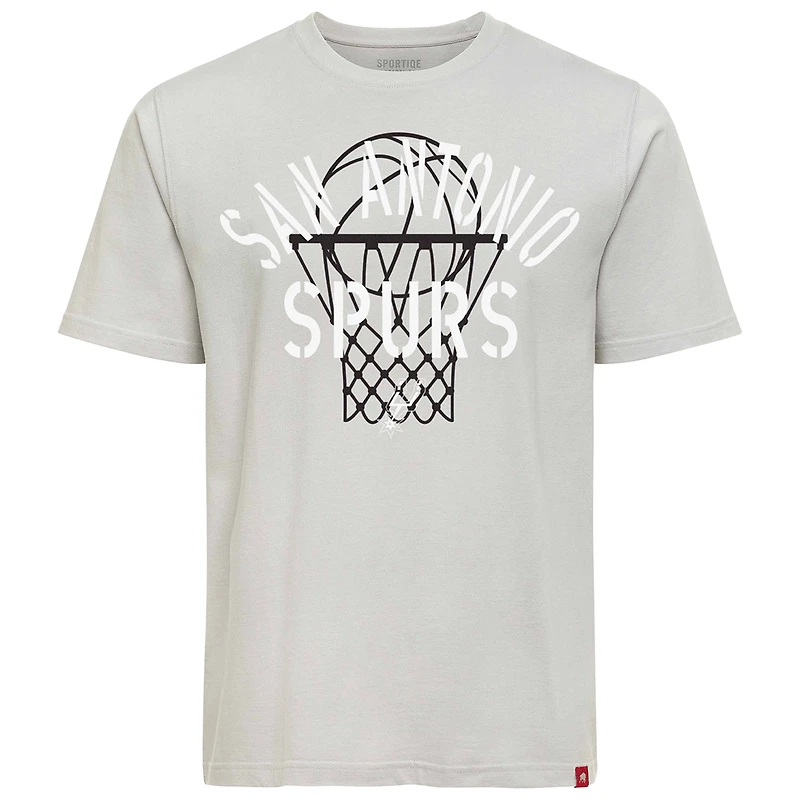 T-shirt unisexe Sportiqe argenté San Antonio Spurs Duke Barrett