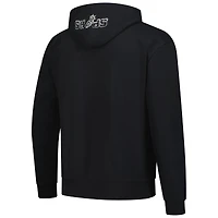 Sweat à capuche unisexe Stadium Essentials noir San Antonio Spurs Elementized