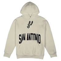 Unisex Stadium Essentials  Cream San Antonio Spurs Surrender Hoodie