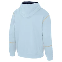 Unisex Stadium Essentials Light Blue San Antonio Spurs 2024/25 City Edition Monument Pullover Hoodie