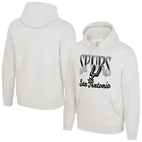 Sweat à capuche unisexe Stadium Essentials couleur avoine San Antonio Spurs Sky High