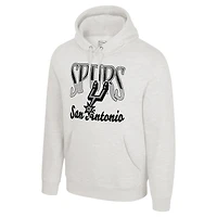Unisex Stadium Essentials  Oatmeal San Antonio Spurs Sky High Hoodie