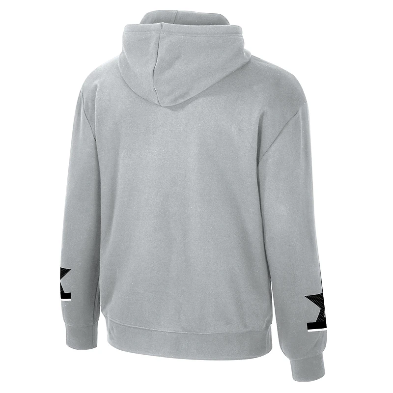 Unisex Stadium Essentials Silver San Antonio Spurs City Star Hoodie