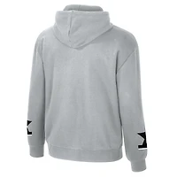 Unisex Stadium Essentials Silver San Antonio Spurs City Star Hoodie