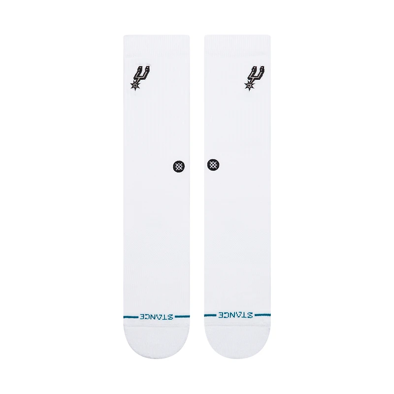 Unisex Stance San Antonio Spurs Crested Knit Crew Socks