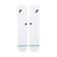 Unisex Stance San Antonio Spurs Crested Knit Crew Socks