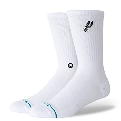 Unisex Stance San Antonio Spurs Crested Knit Crew Socks