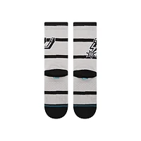Chaussettes unisexes Stance San Antonio Spurs Prep Stripe Crew