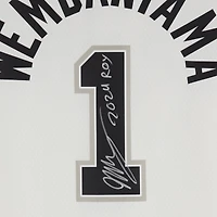 Victor Wembanyama San Antonio Spurs Autographed White Nike Association Edition Swingman Jersey with "2024 ROY" Inscription